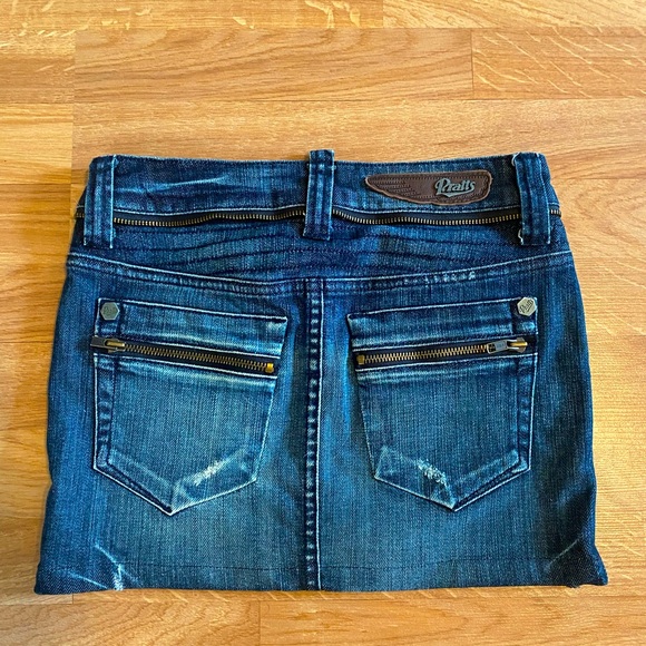 mini denim skirt - Picture 2 of 2